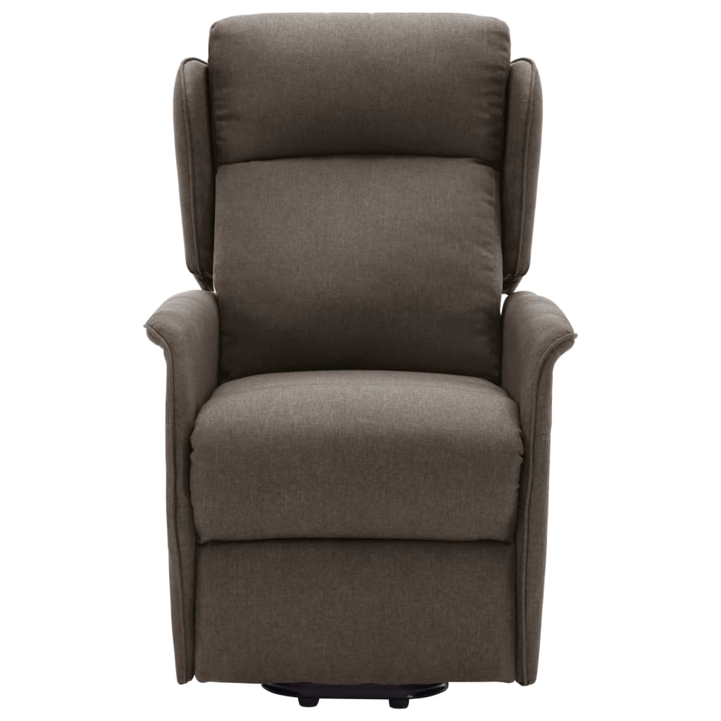Aufstehsessel Braun Stoff