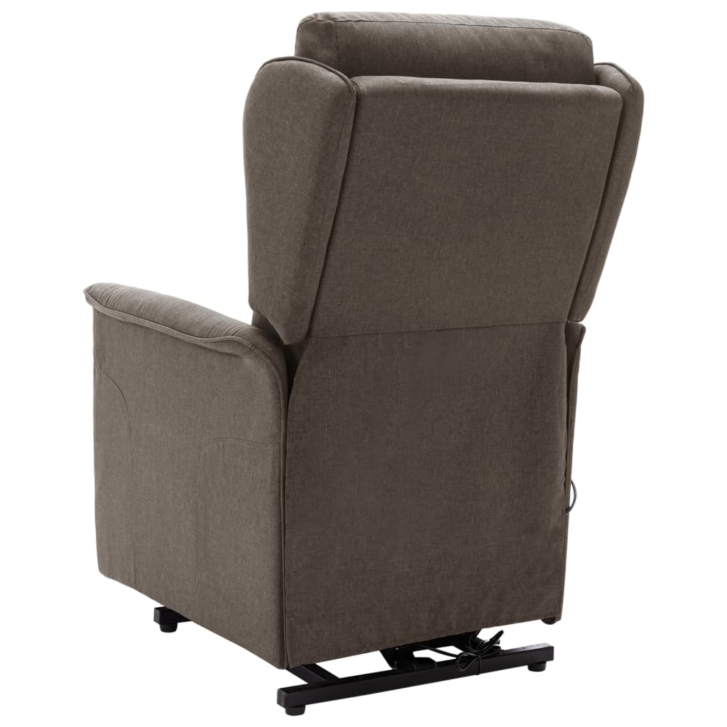 Aufstehsessel Braun Stoff