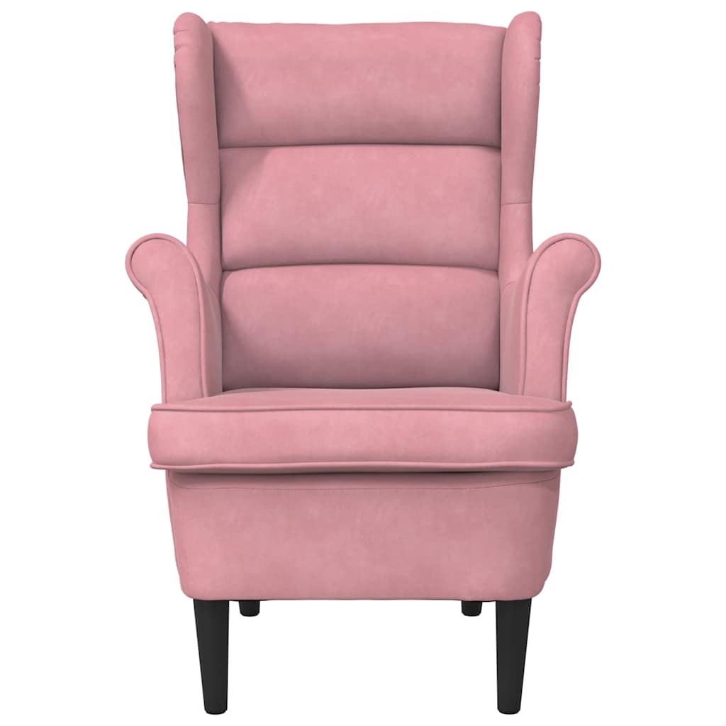 Sessel Rosa Samt