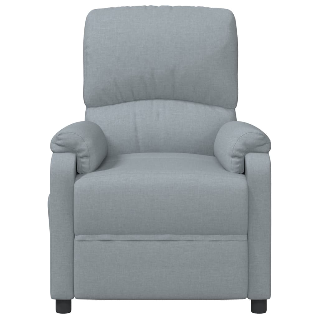 Relaxsessel Hellgrau Stoff