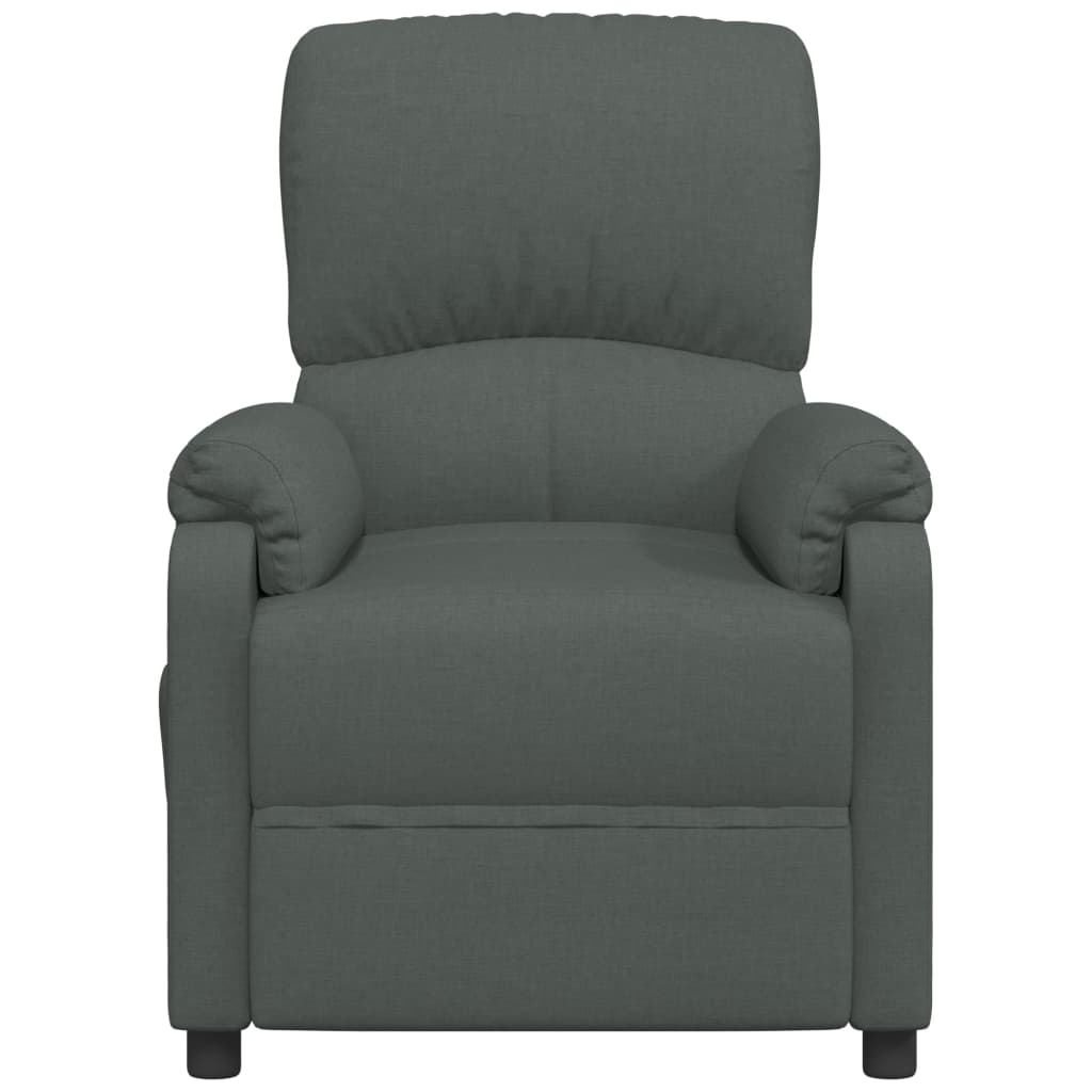Relaxsessel Dunkelgrau Stoff