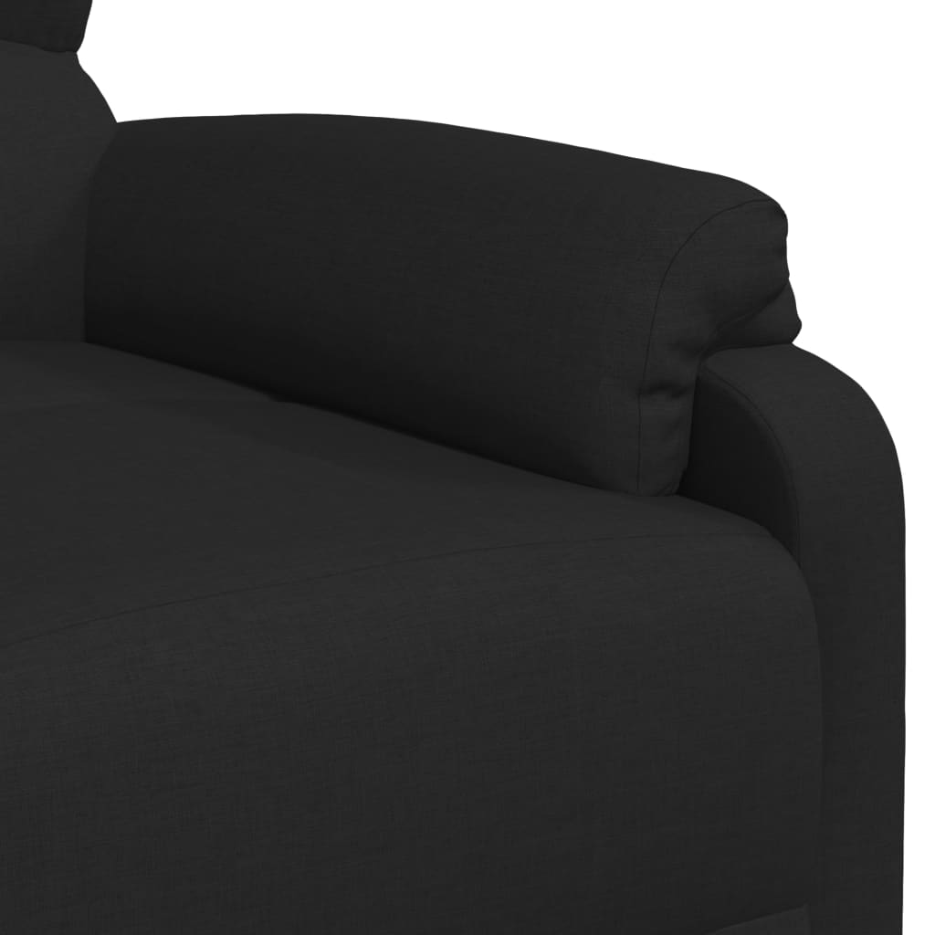 Relaxsessel Schwarz Stoff
