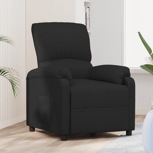 Relaxsessel Schwarz Stoff