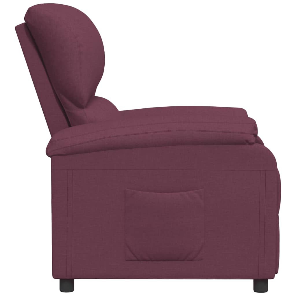 Relaxsessel Lila Stoff