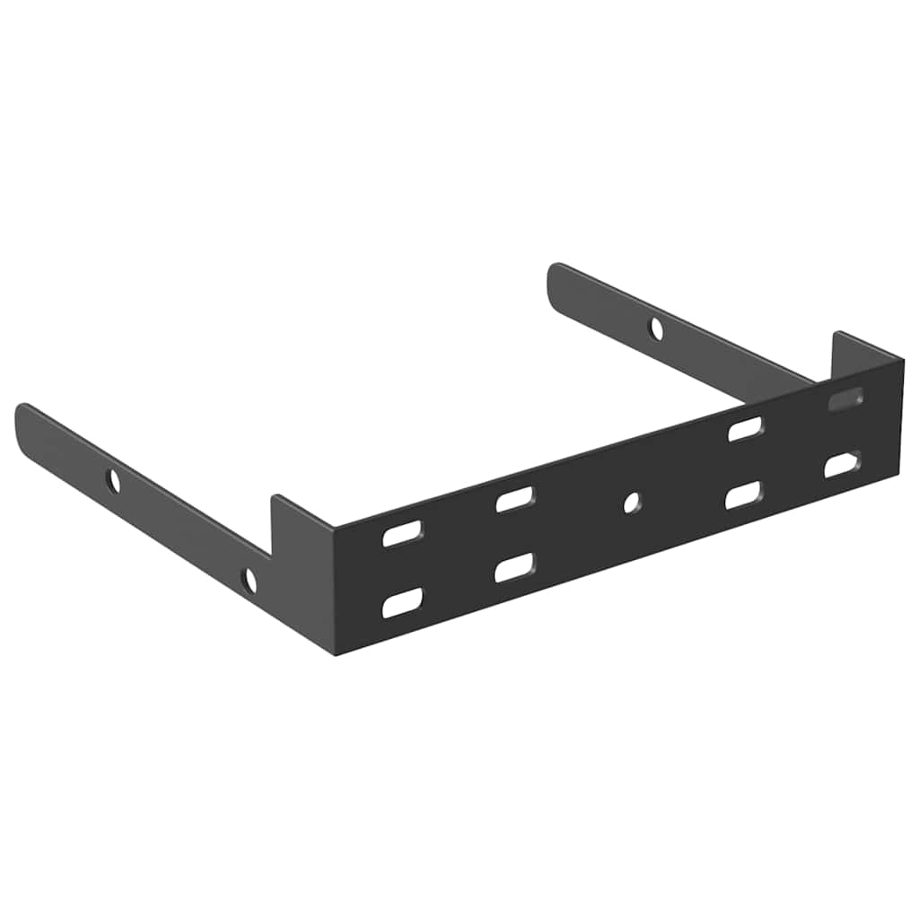 Schweberegale 4 Stk. Weiß 23x23,5x3,8 cm MDF