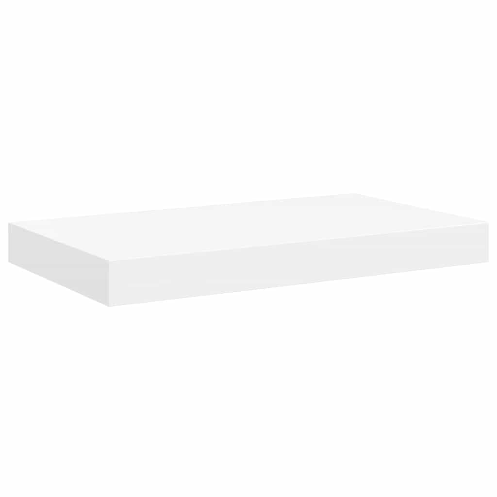 Schweberegal Weiß 40x23x3,8 cm MDF