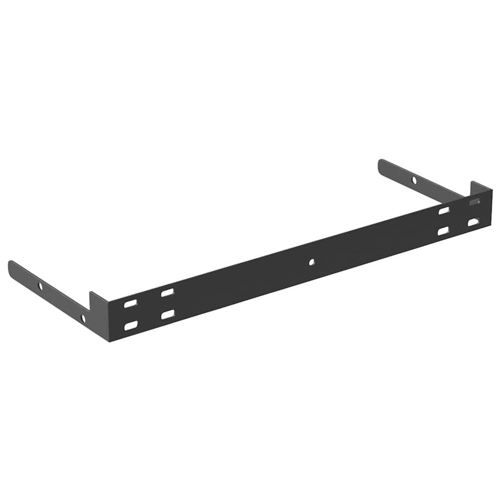 Schweberegale 2 Stk. Weiß 40x23x3,8 cm MDF
