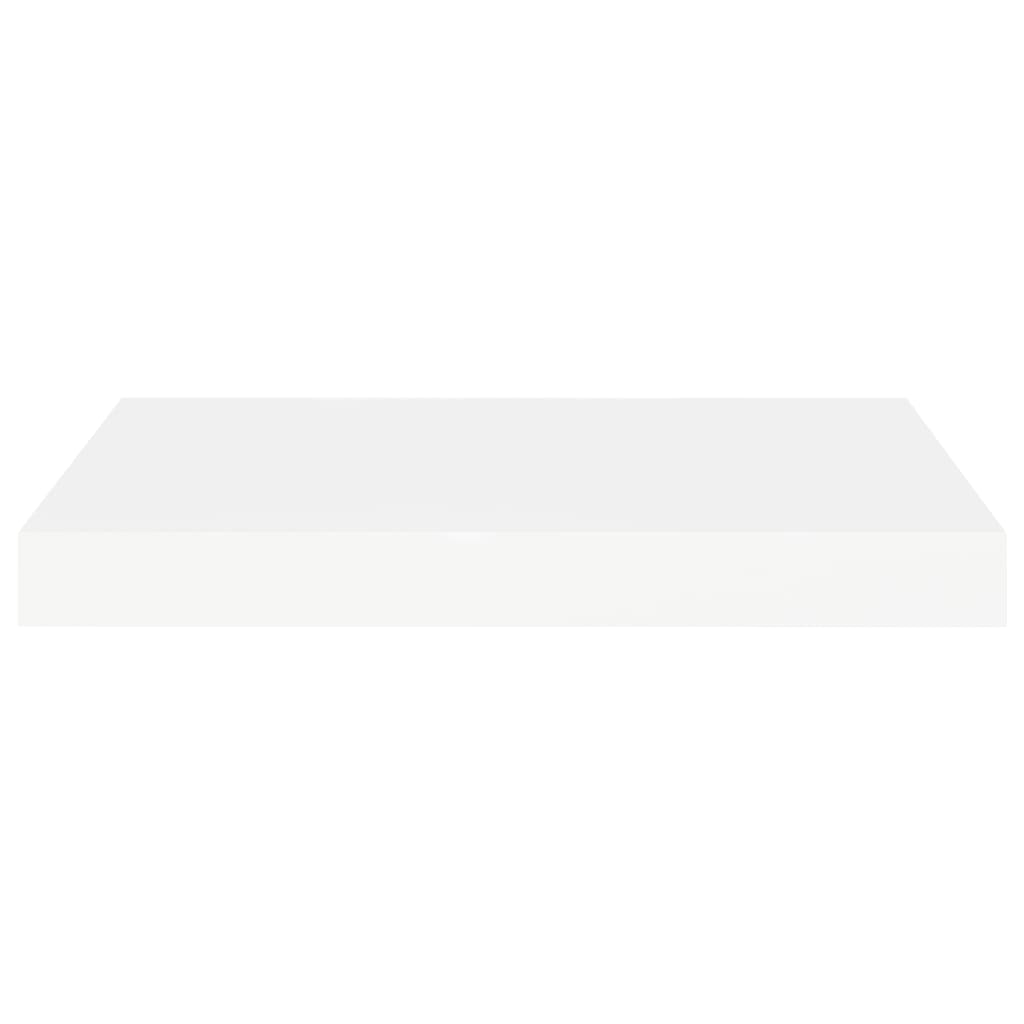 Étagères flottantes, lot de 2, blanc, 40 x 23 x 3,8 cm, MDF