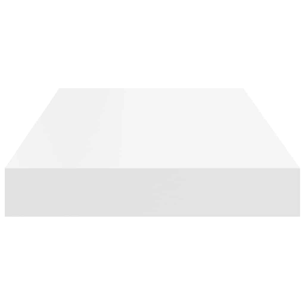 Schwebende Wandregale 4 Stk. Weiß 50x23,5x3,8cm MDF