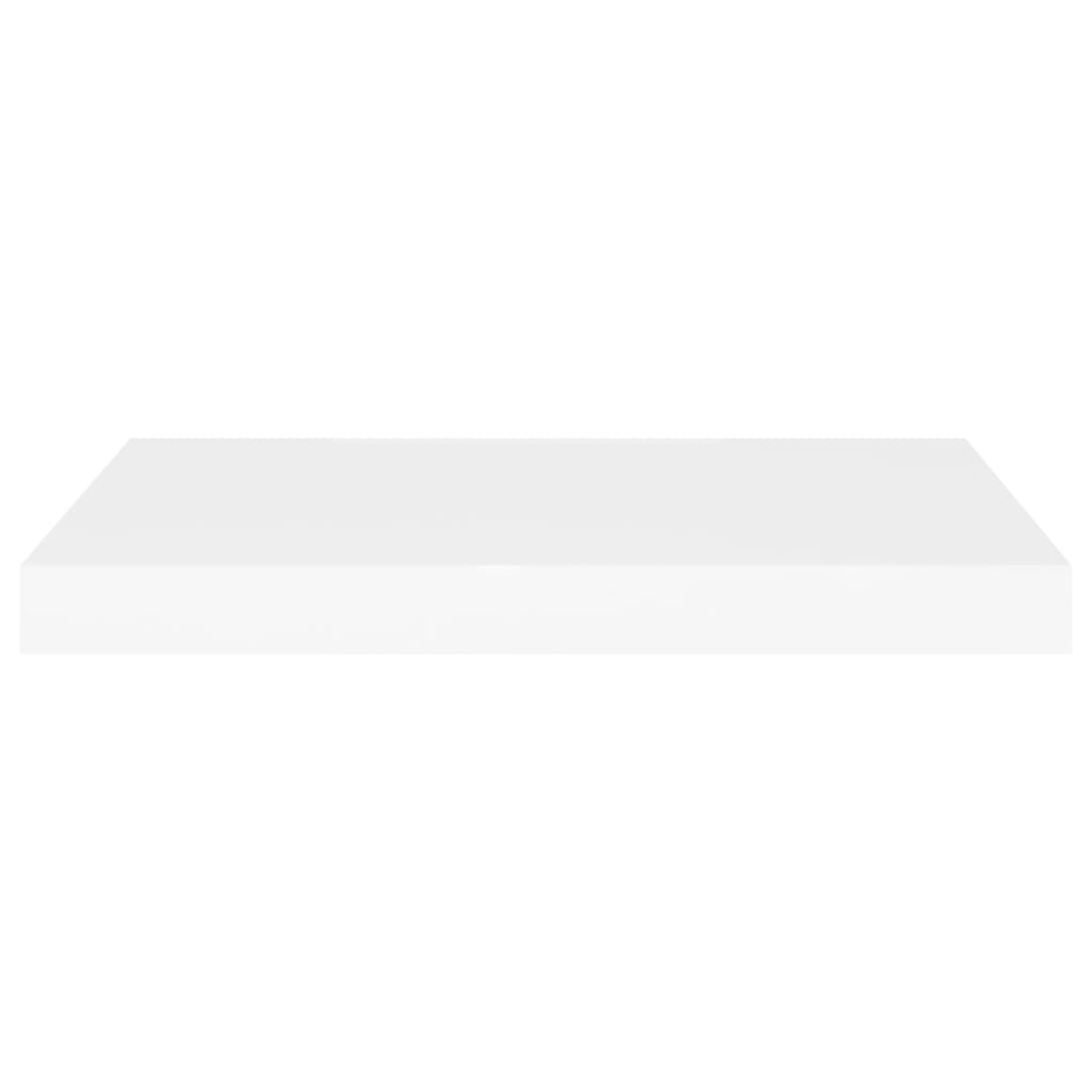 Étagères flottantes, lot de 4, blanc, 60 x 23,5 x 3,8 cm, MDF
