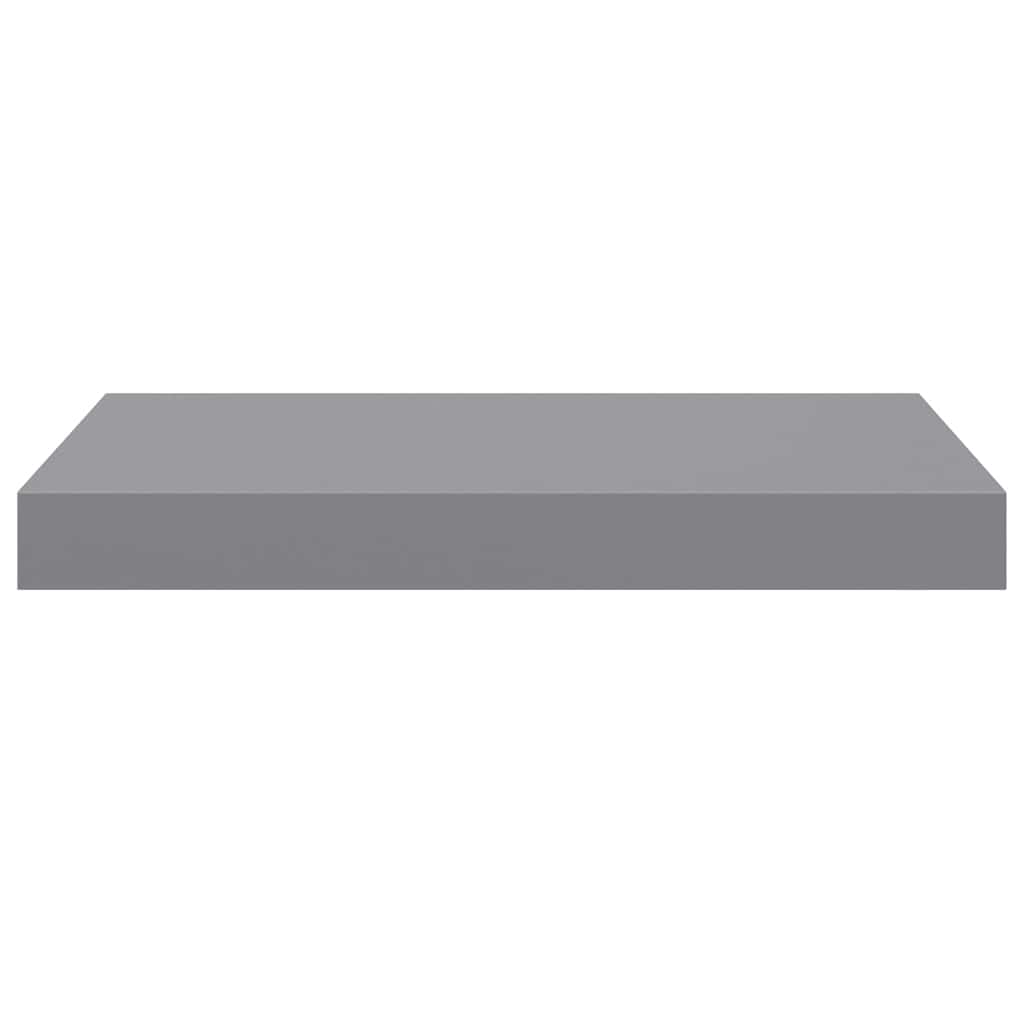 Schweberegal Grau 40x23x3,8 cm MDF