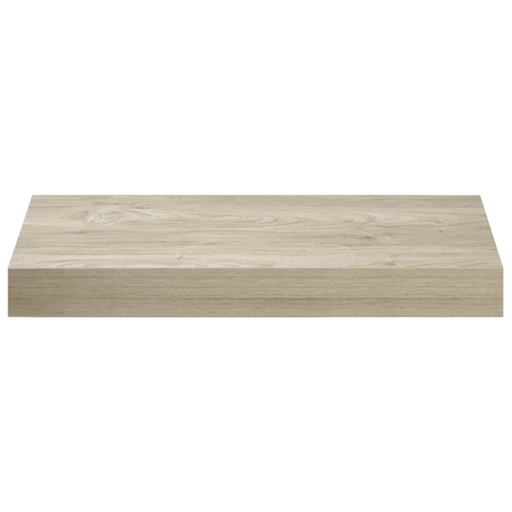 Schwebende Wandregale 4 Stk. Eichefarben 40x23,5x3,8cm MDF