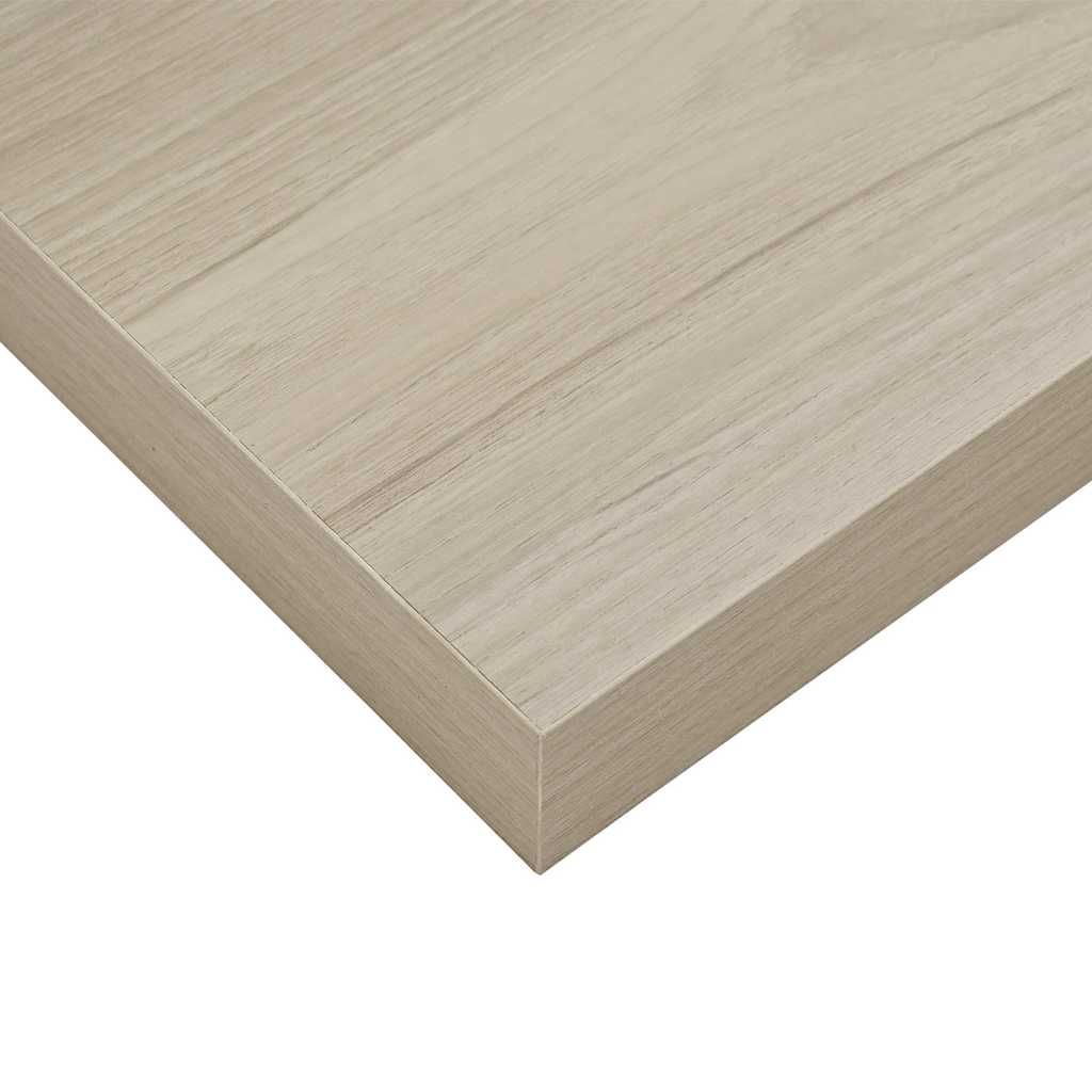Schwebende Wandregale 4 Stk. Eichefarben 50x23x3,8cm MDF