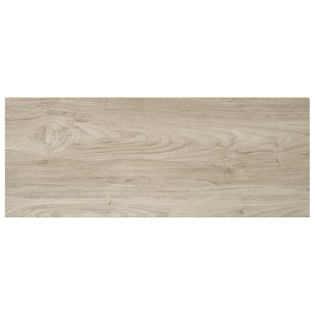 Schwebendes Wandregal Eichefarben 60x23,5x3,8 cm MDF
