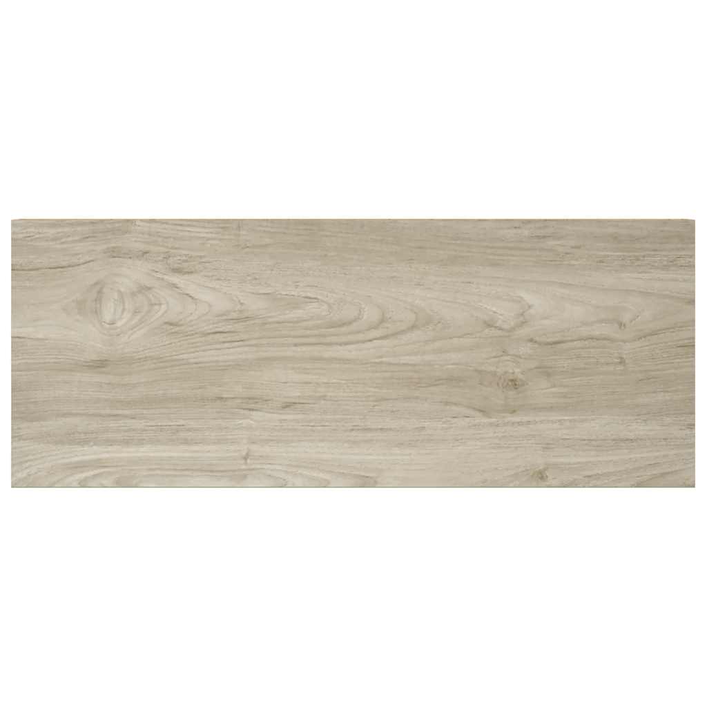 Schwebendes Wandregal Eichefarben 60x23,5x3,8 cm MDF