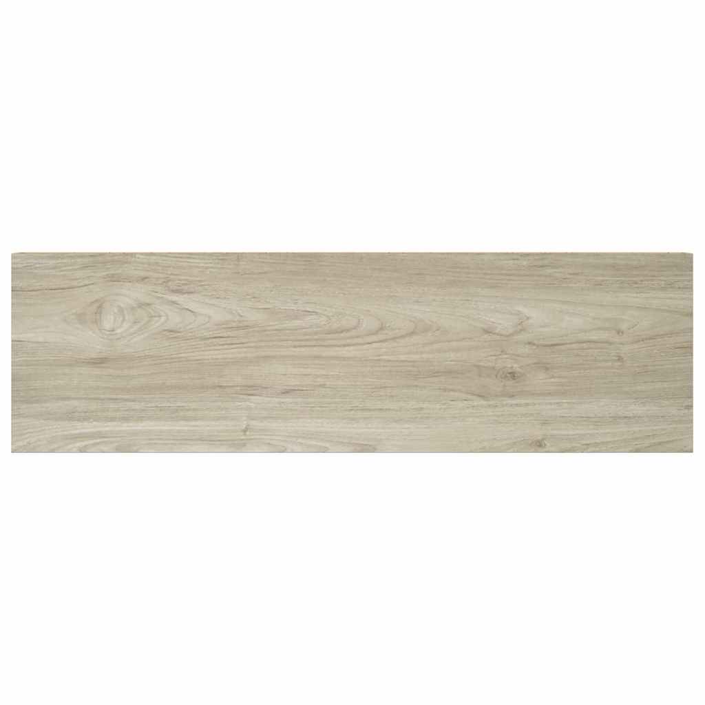 Schweberegale 4 Stk. Eiche-Optik 80x23,5x3,8 cm MDF