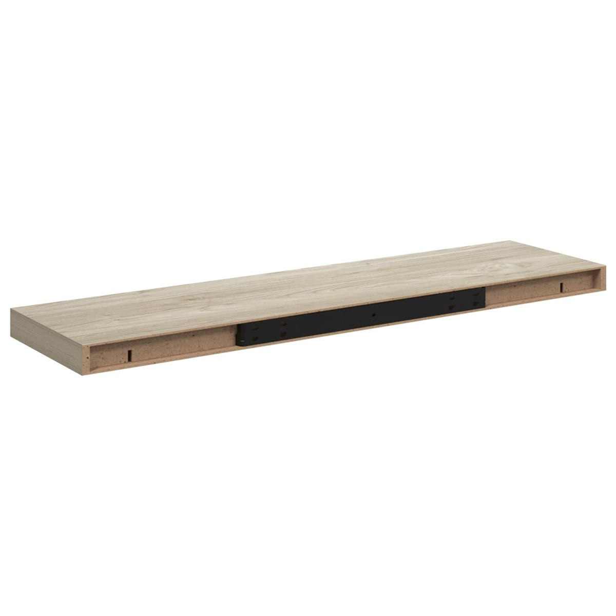 Schweberegal Eichen-Optik 90x23,5x3,8 cm MDF