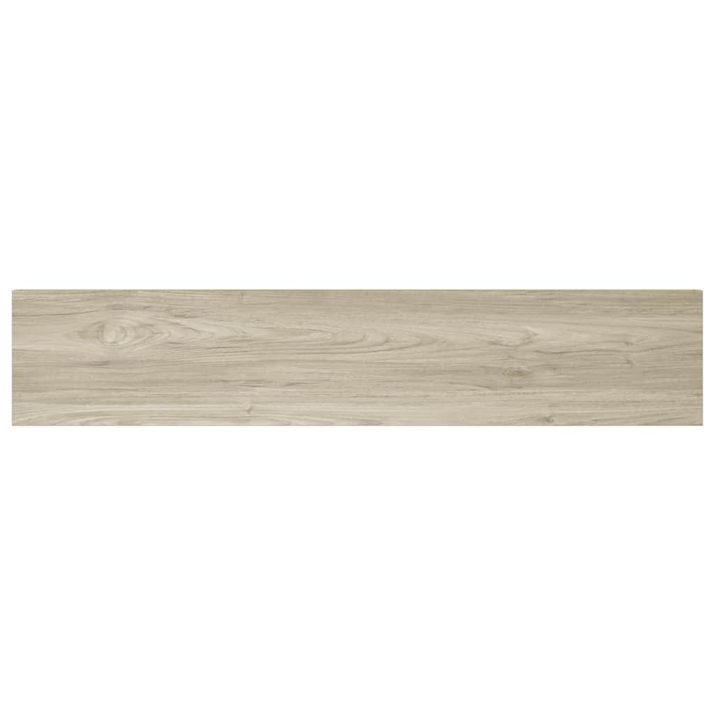 Schweberegal Eichen-Optik 120x23,5x3,8 cm MDF