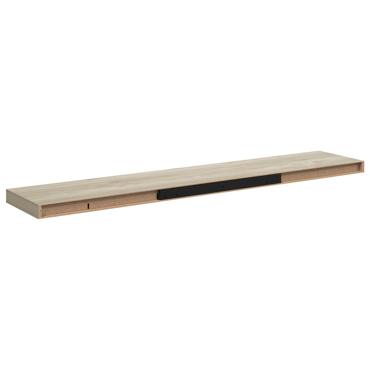 Schweberegal Eichen-Optik 120x23,5x3,8 cm MDF