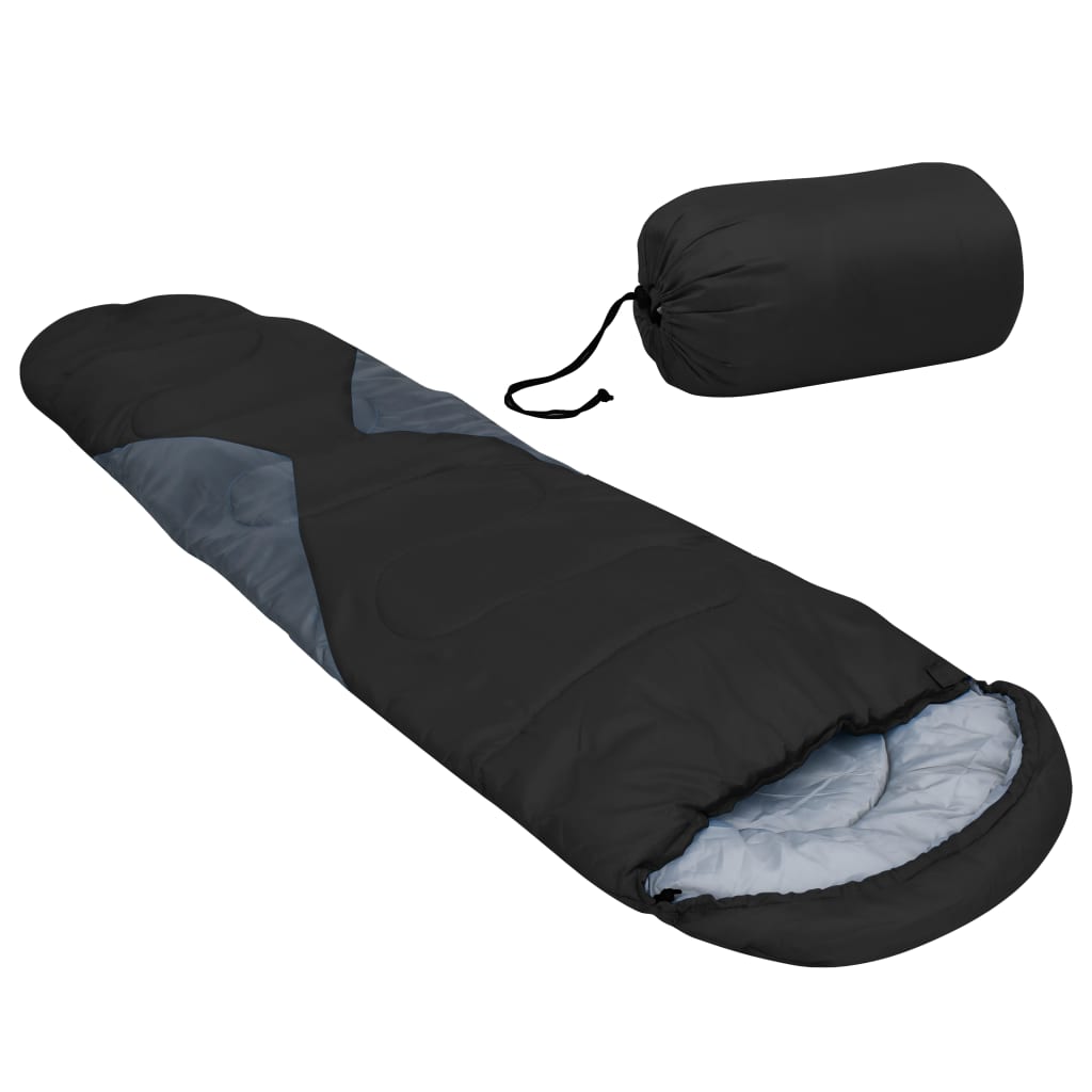 Schlafsack Schwarz 5℃ 1400g