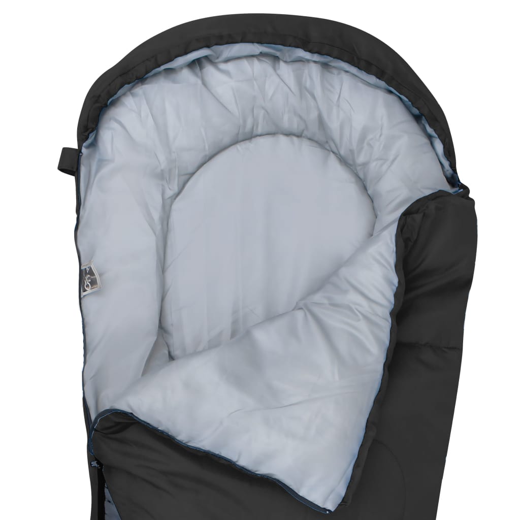 Schlafsack Schwarz 5℃ 1400g