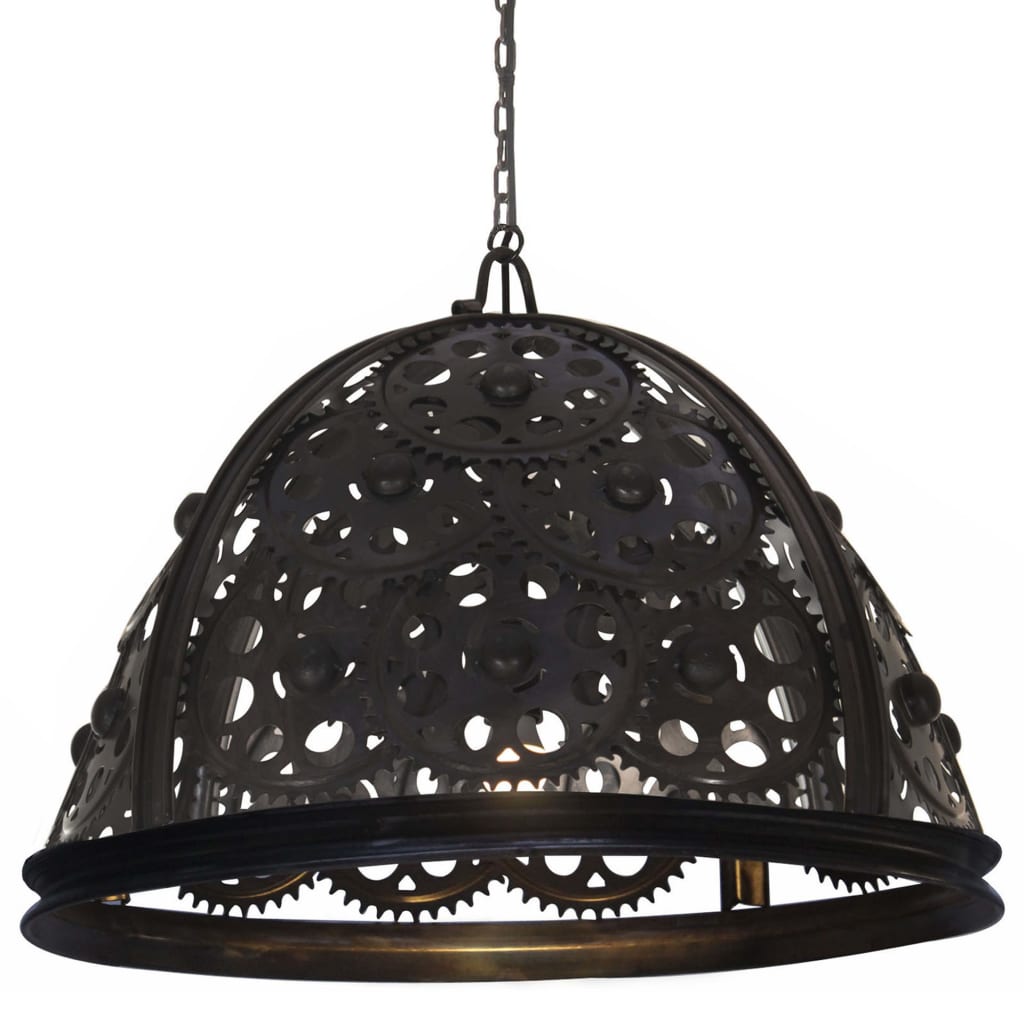 Deckenlampe Industriestil Kettenrad-Design 65 cm E27