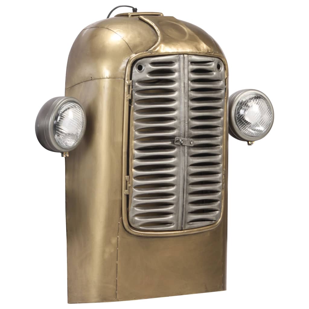 Wandlampe im Traktor-Design Eisen