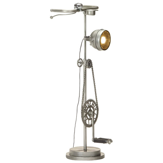 Standleuchte im Fahrrad-Design Eisen