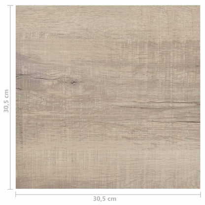 Bodenplanken Taupe 5,11 m² 55 Stk. PVC
