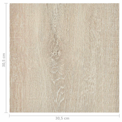 Bodenplanken Beige 5,11 m² 55 Stk. PVC