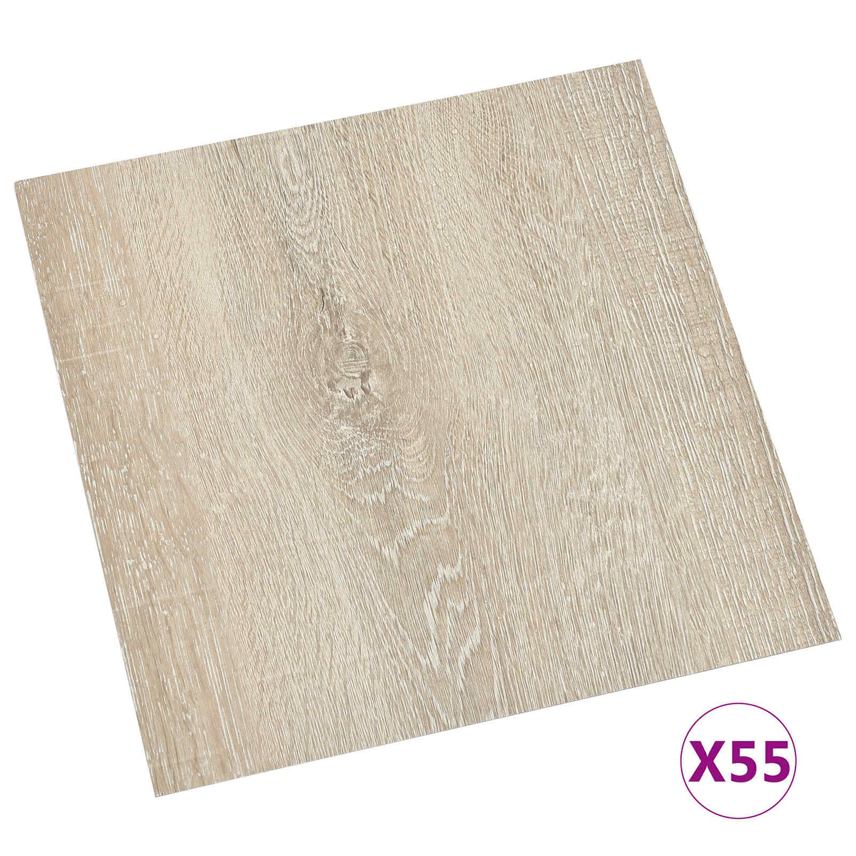 Bodenplanken Beige 5,11 m² 55 Stk. PVC