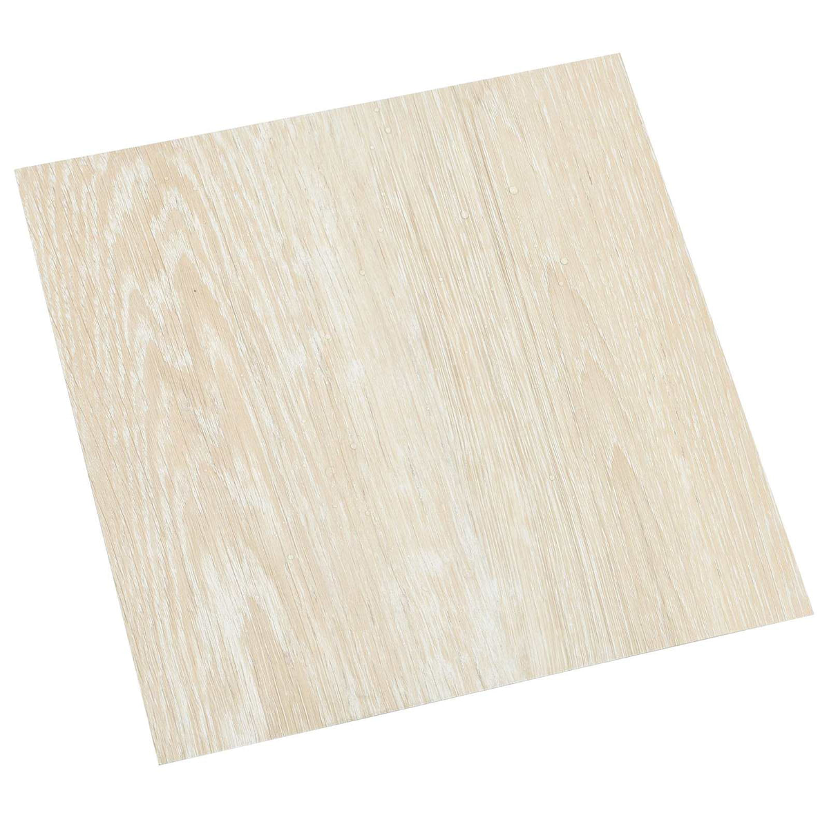Bodenplanken Weiß und Beige 5,11 m² 55 Stk. PVC