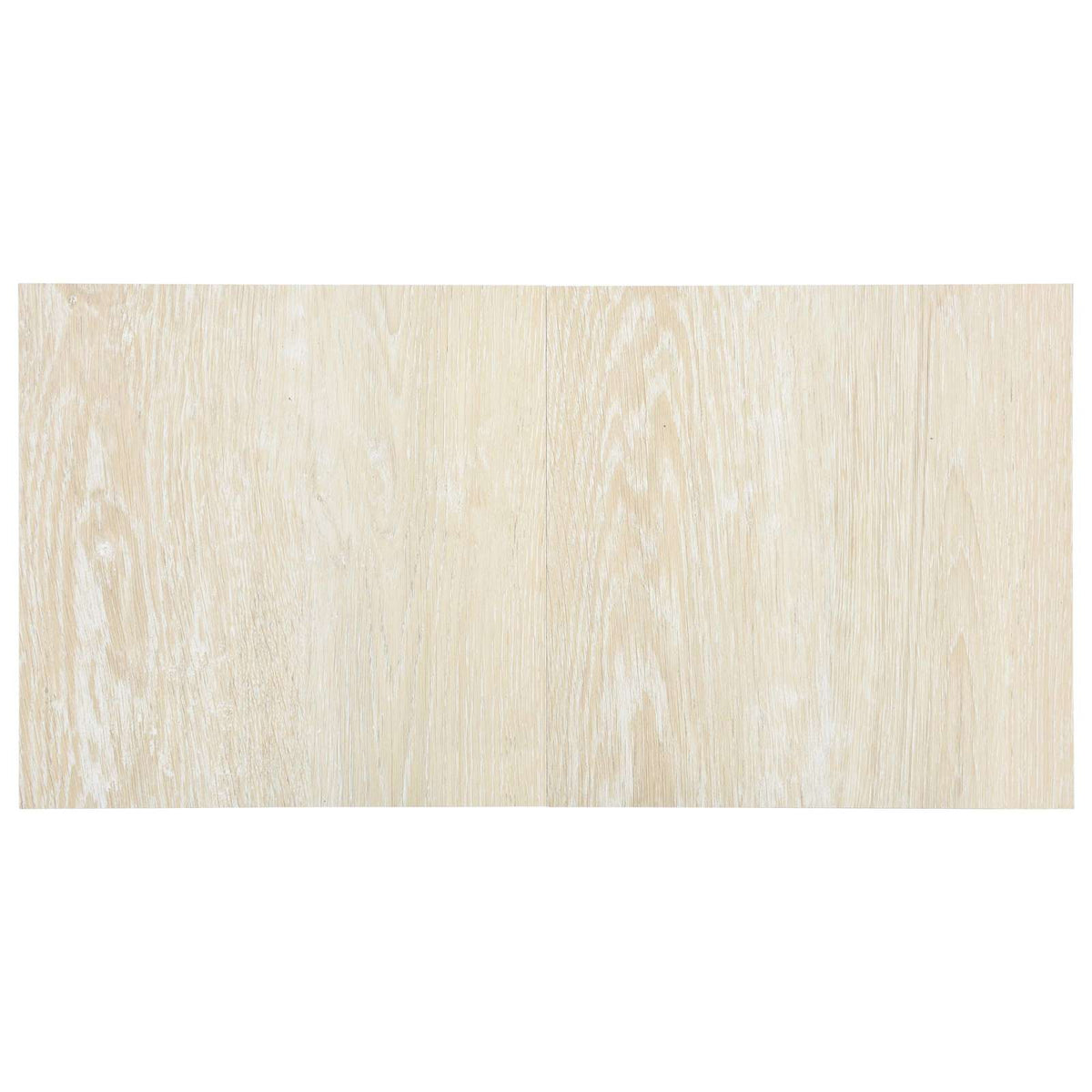 Bodenplanken Weiß und Beige 5,11 m² 55 Stk. PVC