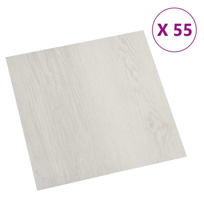 Bodenplanken Hellbeige 5,11 m² 55 Stk. PVC