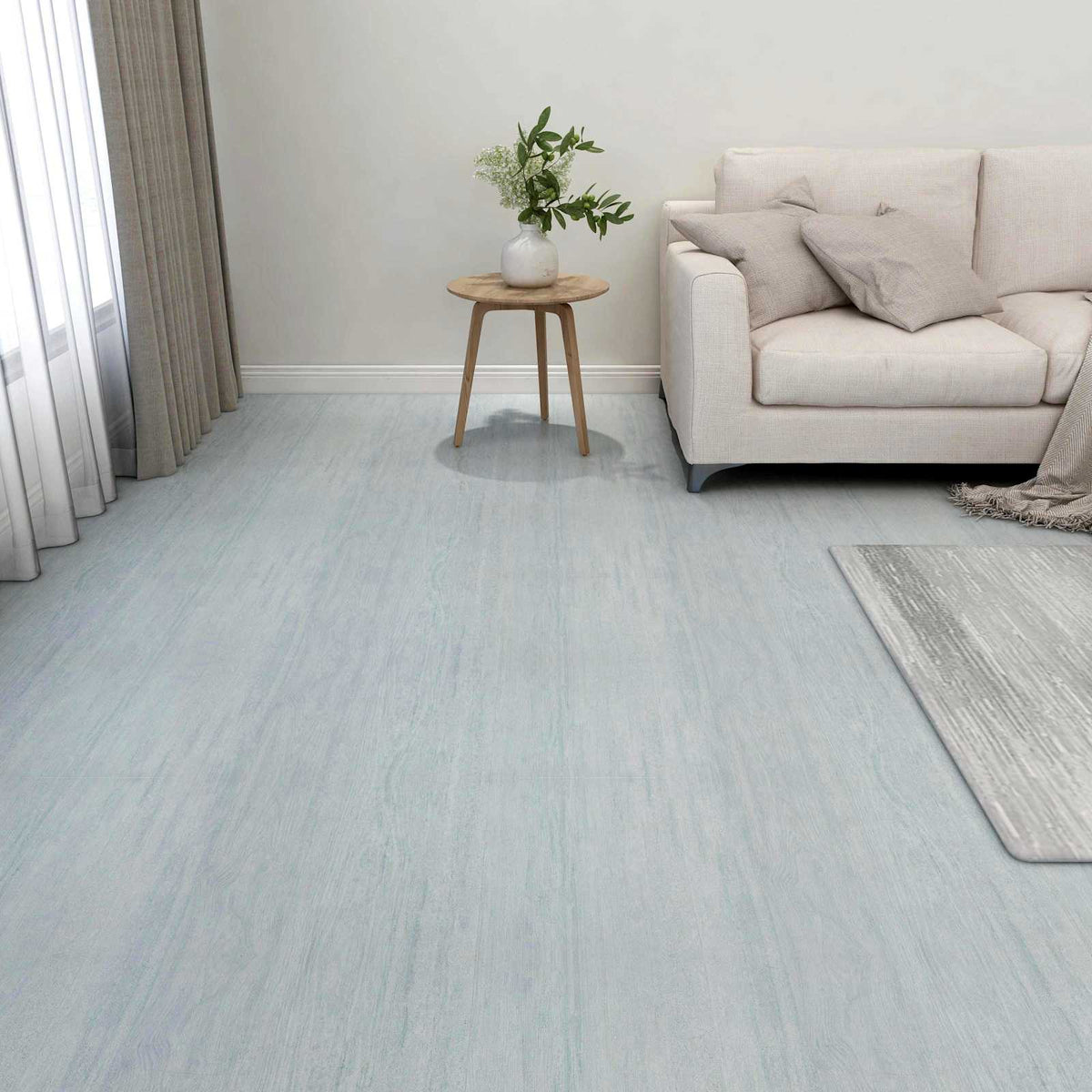 Bodenplanken Grün 5,11 m² 55 Stk. PVC