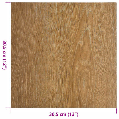 Bodenplanken Braun 5,11 m² 55 Stk. PVC