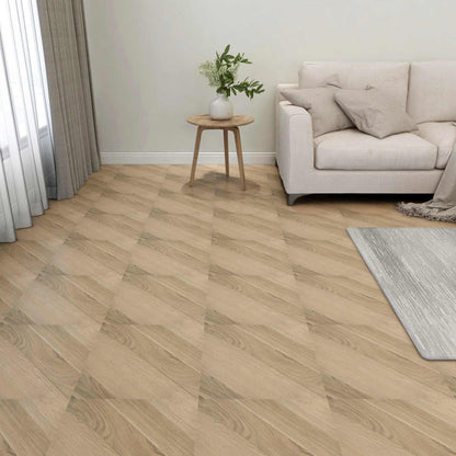 Bodenplanken Braun 5,11 m² 55 Stk. PVC