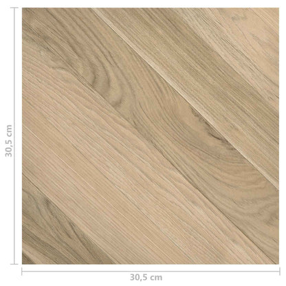 Bodenplanken Braun 5,11 m² 55 Stk. PVC
