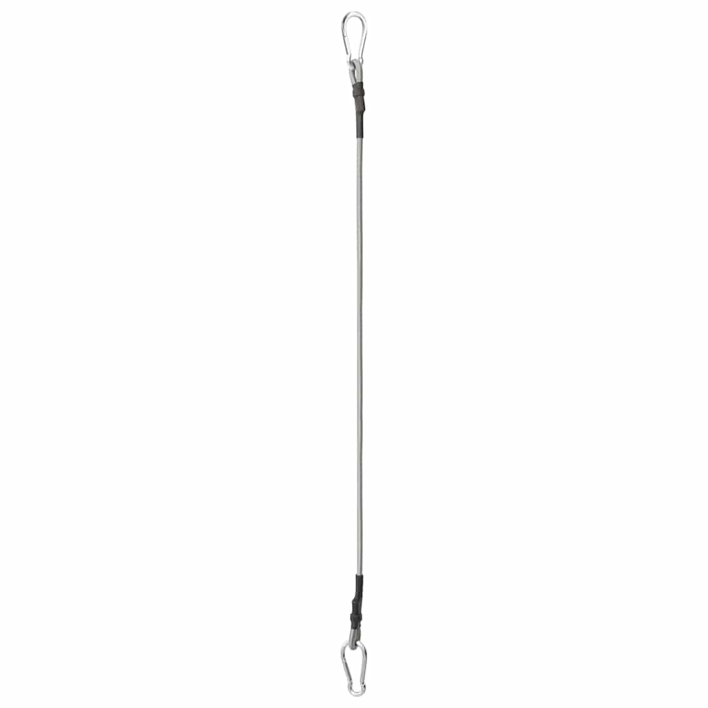Seile mit Karabiner 4 Stk. Gummi