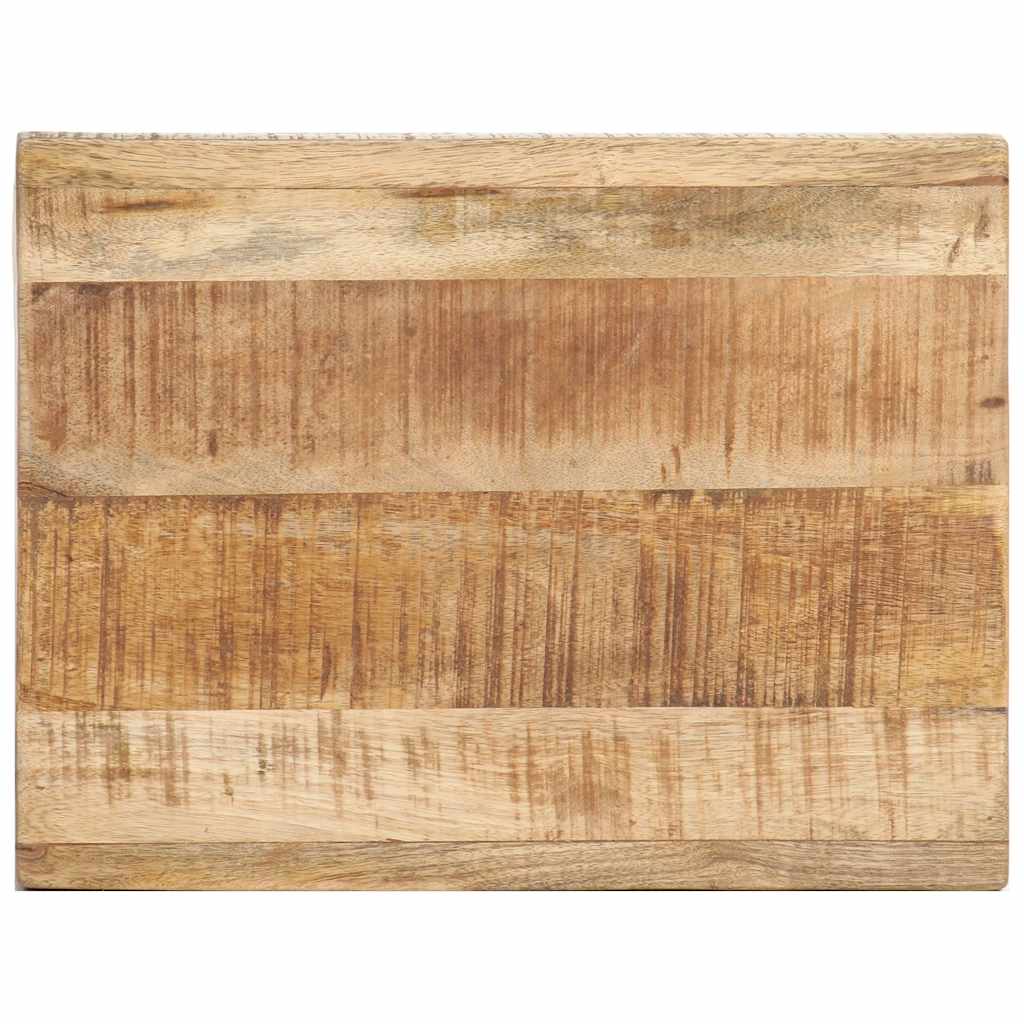 Beistelltisch 40x30x50 cm Raues Mango-Massivholz