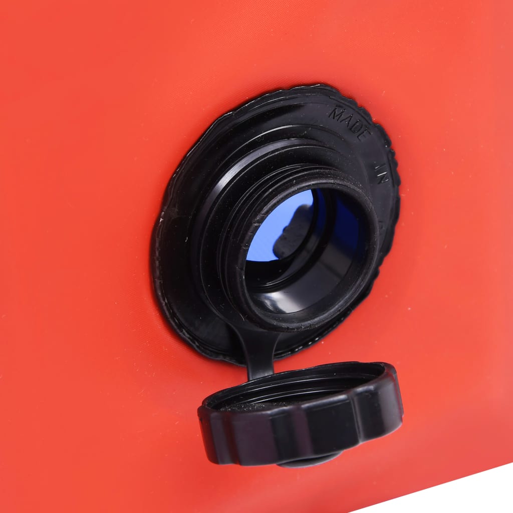 Dog Pool Foldable Red 200x30 cm PVC