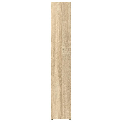 CD-Regale 2 Stk. Sonoma-Eiche 21x16x93,5 cm Holzwerkstoff