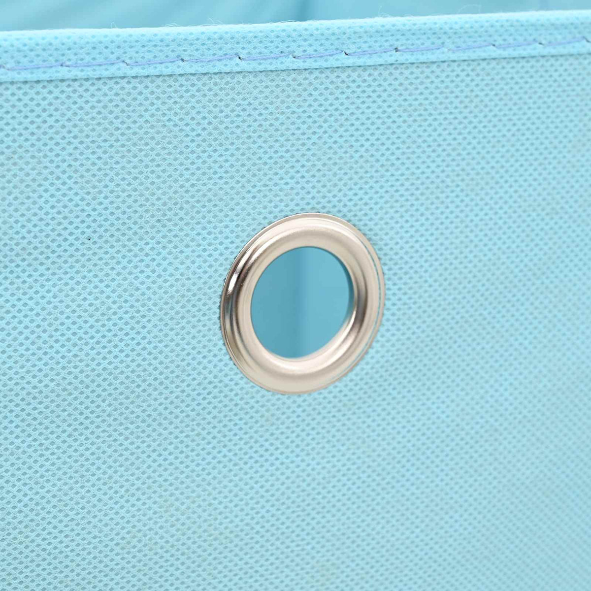 Aufbewahrungsboxen 10 Stk. Vliesstoff 28x28x28 cm Babyblau