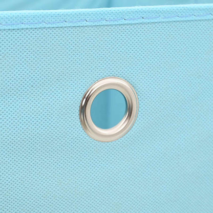 Aufbewahrungsboxen 10 Stk. Vliesstoff 28x28x28 cm Babyblau