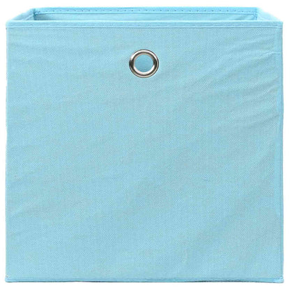 Aufbewahrungsboxen 10 Stk. Vliesstoff 28x28x28 cm Babyblau
