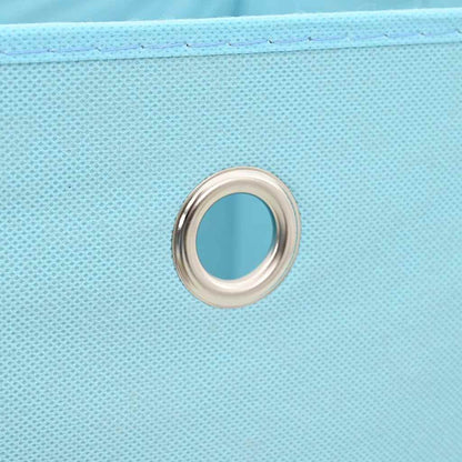 Aufbewahrungsboxen 10 Stk. Vliesstoff 28x28x28 cm Babyblau