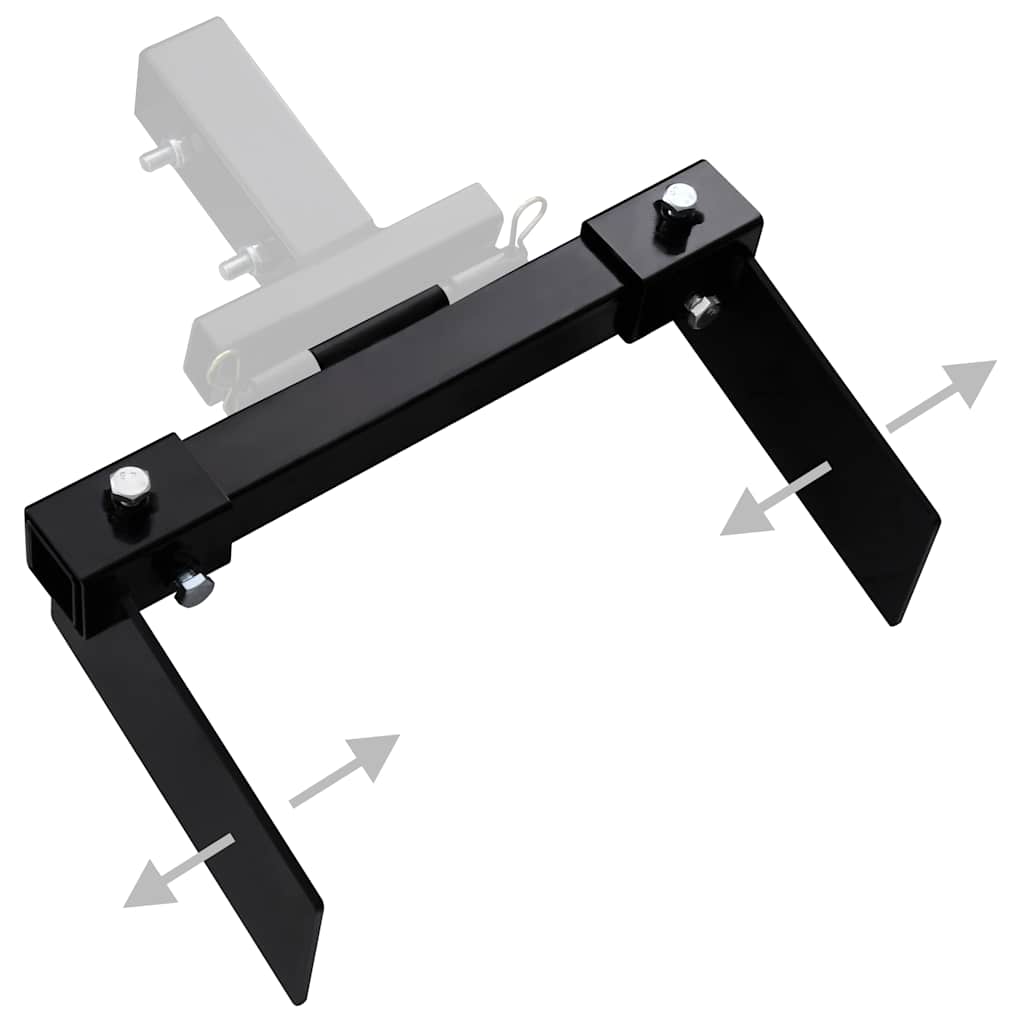Schneeschild für Rasentraktor mit Adapter 100 cm