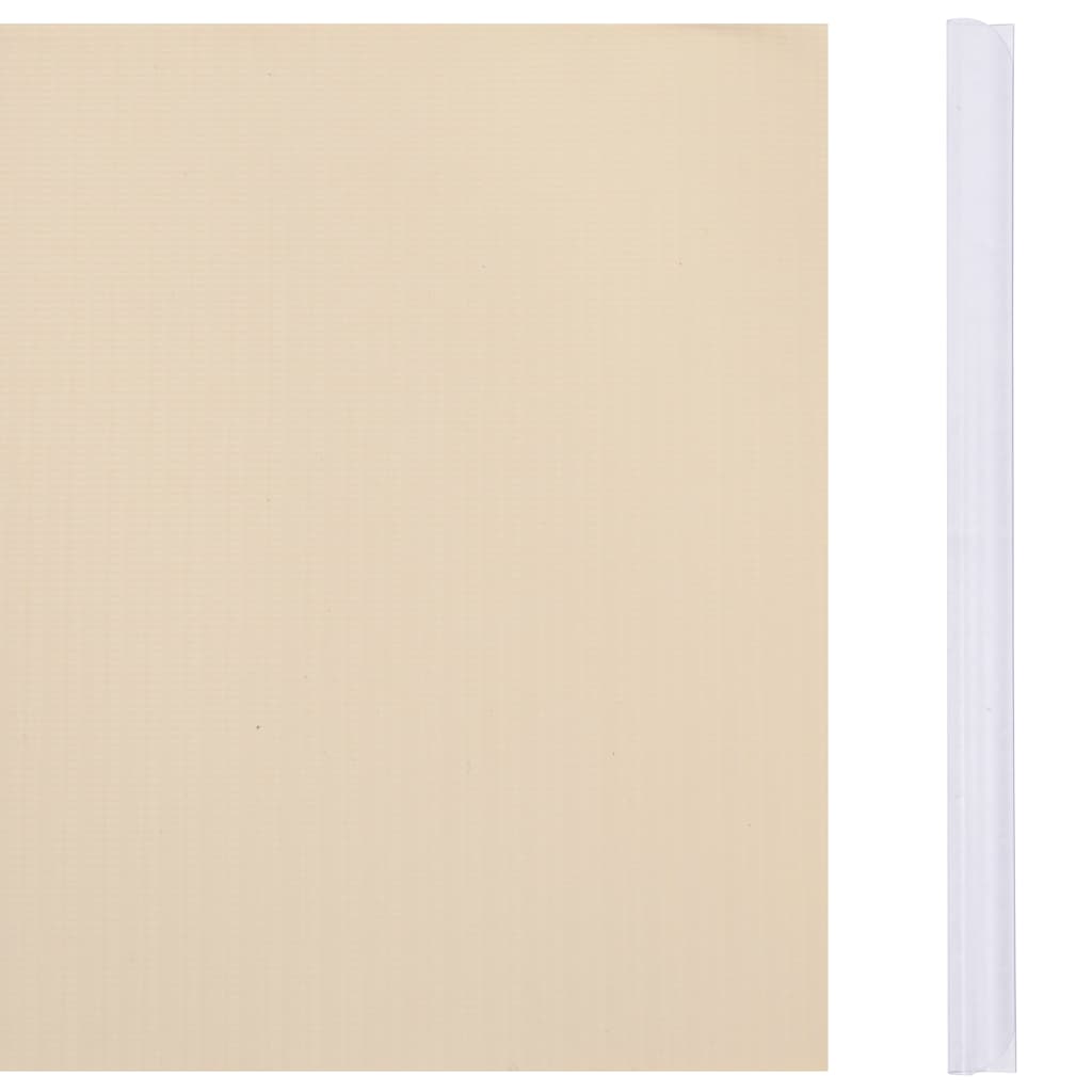 Sichtschutzleiste PVC 35 x 0,19 m Creme