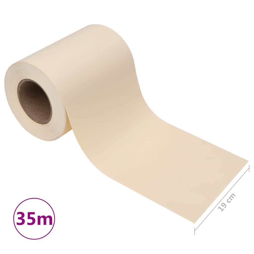 Sichtschutzleiste PVC 35 x 0,19 m Creme