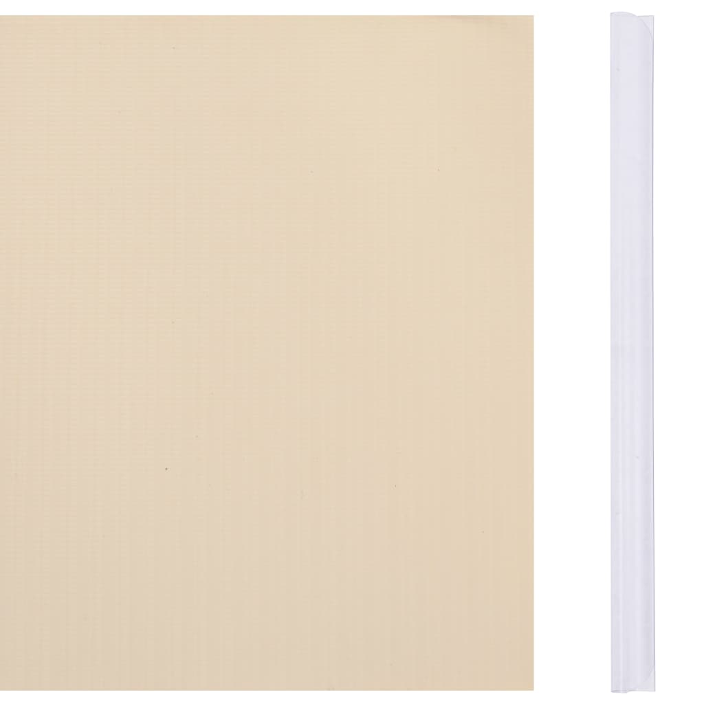 Sichtschutzstreifen PVC 140 x 0,19 m Creme